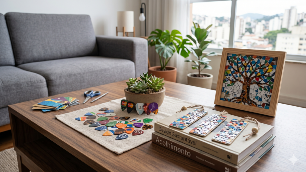 Quem guarda cartões antigos vai amar essa ideia criativa