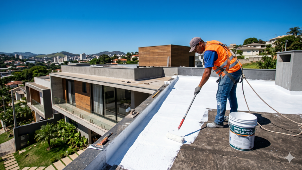 Pintura que reduz o calor pode mudar sua casa