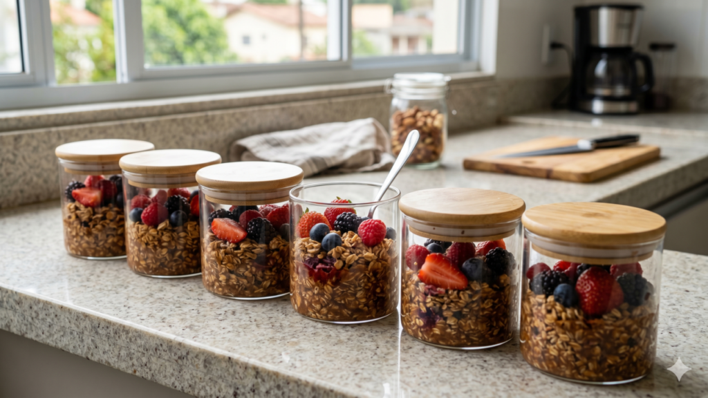 Receita com aveia e cacau conquista quem prova