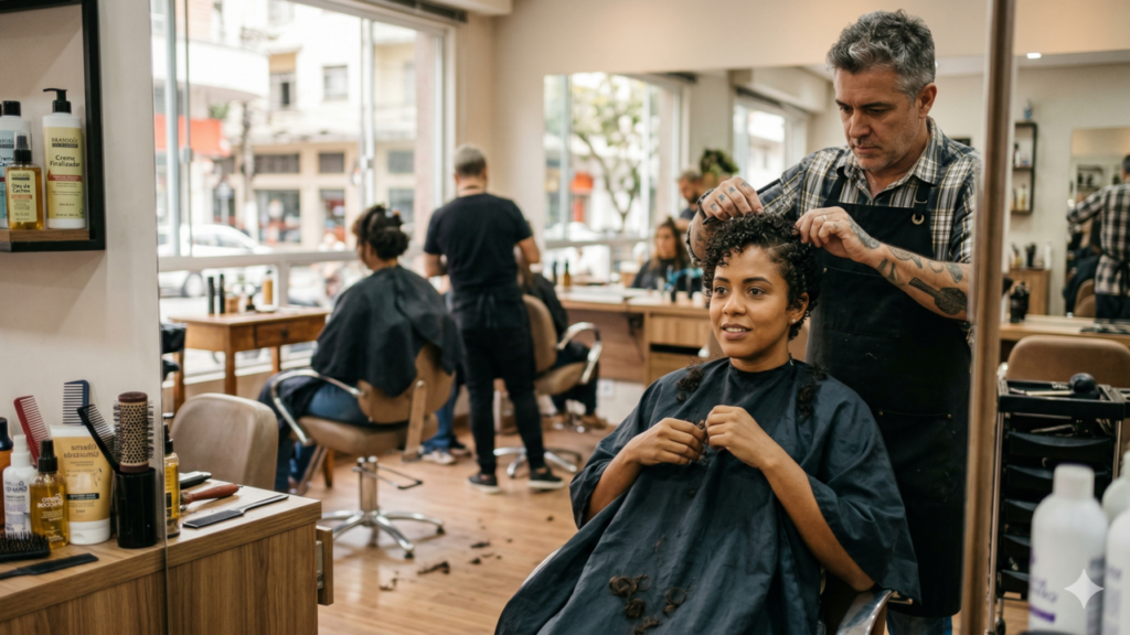 O corte de cabelo errado pode envelhecer seu rosto