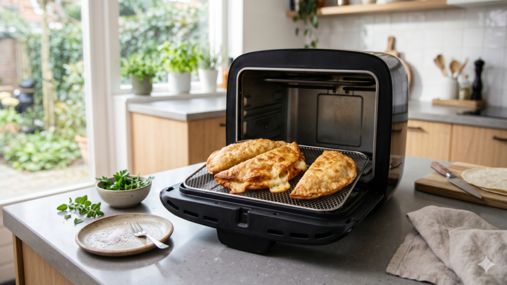 Melhor pastel de wrap na airfryer em minutos