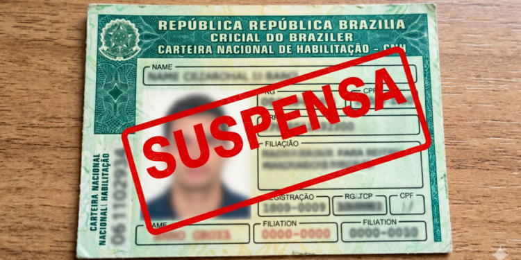 Motoristas ficam em alerta com risco de perder a CNH