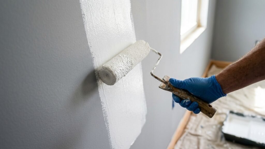 Como recuperar pintura manchada por infiltração sem desperdiçar material e evitando que a umidade volte a estragar a parede