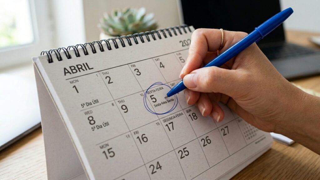 Pagamento atrasado: Semana Santa muda a conta do quinto dia útil e pode adiar o salário de muitos trabalhadores para uma nova data