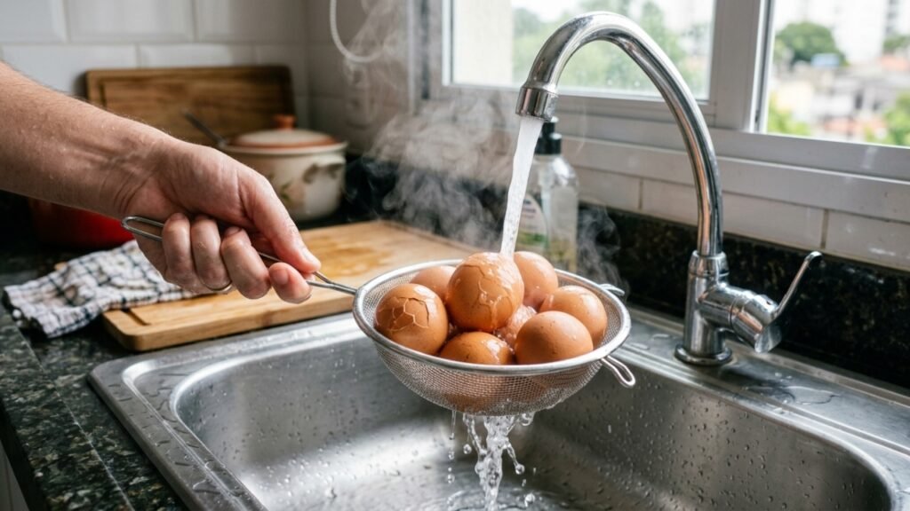 Pare de sofrer com casca grudada e veja como descascar ovos cozidos de forma rápida e sem desperdício