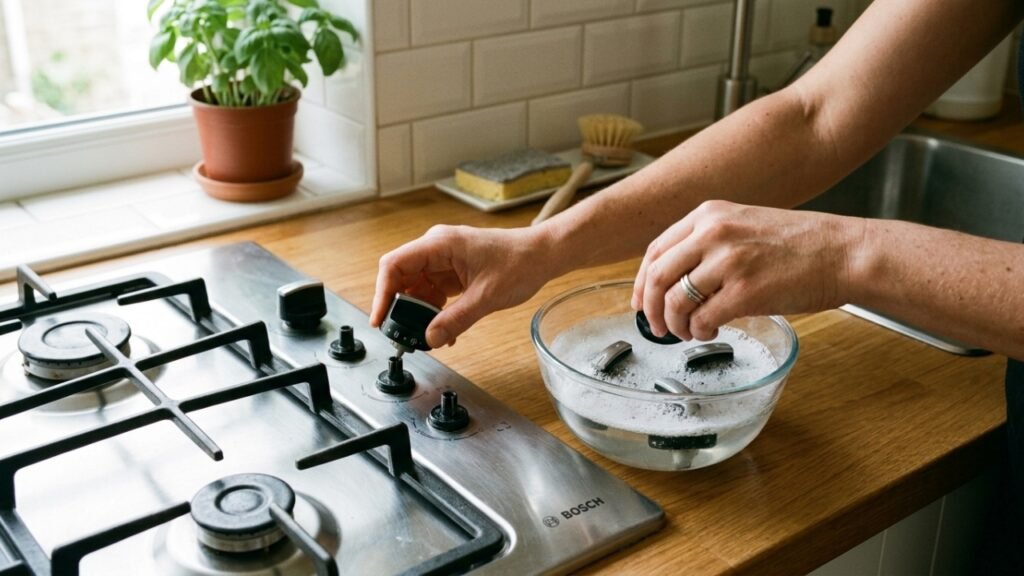 Botões do fogão engordurados nunca mais: veja como limpar rápido sem danificar e manter tudo brilhando