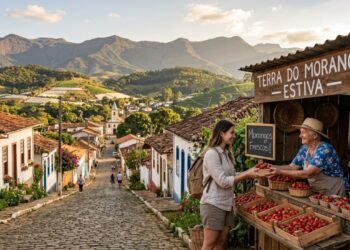 Terra do Morango do Sul de Minas: a cidade na Serra da Mantiqueira que conquista quem busca vida tranquila e natureza preservada (imagem ilustrativa)