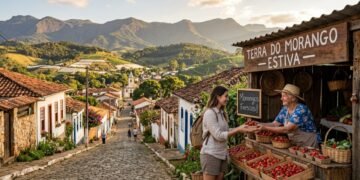 Terra do Morango do Sul de Minas: a cidade na Serra da Mantiqueira que conquista quem busca vida tranquila e natureza preservada (imagem ilustrativa)