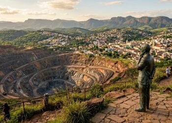 Uma montanha de 1.385 metros desapareceu: a cidade mineira a 2 horas de BH onde a paisagem valia menos que os lucros e o maior poeta brasileiro nasceu