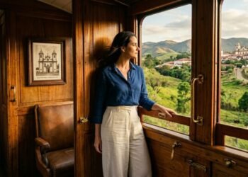 A cidade mineira que fica a 3 horas da capital e mantém o trem a vapor mais antigo do mundo em operação contínua desde 1881