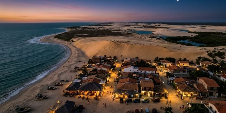 Sem asfalto, sem postes de luz e iluminada pela lua: o vilarejo cearense que uma revista internacional descobriu em 1984