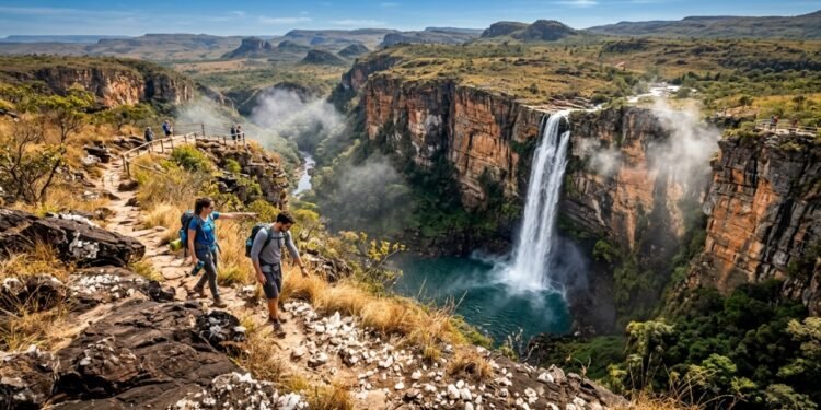 O parque nacional a 10 horas de BH com cristais de quartzo no chão e cachoeiras de 120 metros que são Patrimônio da Humanidade