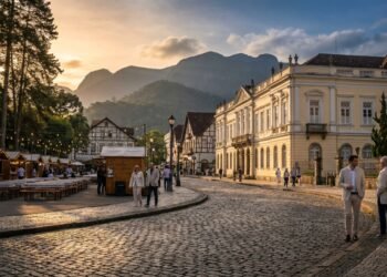 A cidade onde Dom Pedro II passava os verões a 68 km do Rio tem clima de Europa e o segundo maior festival alemão do Brasil
