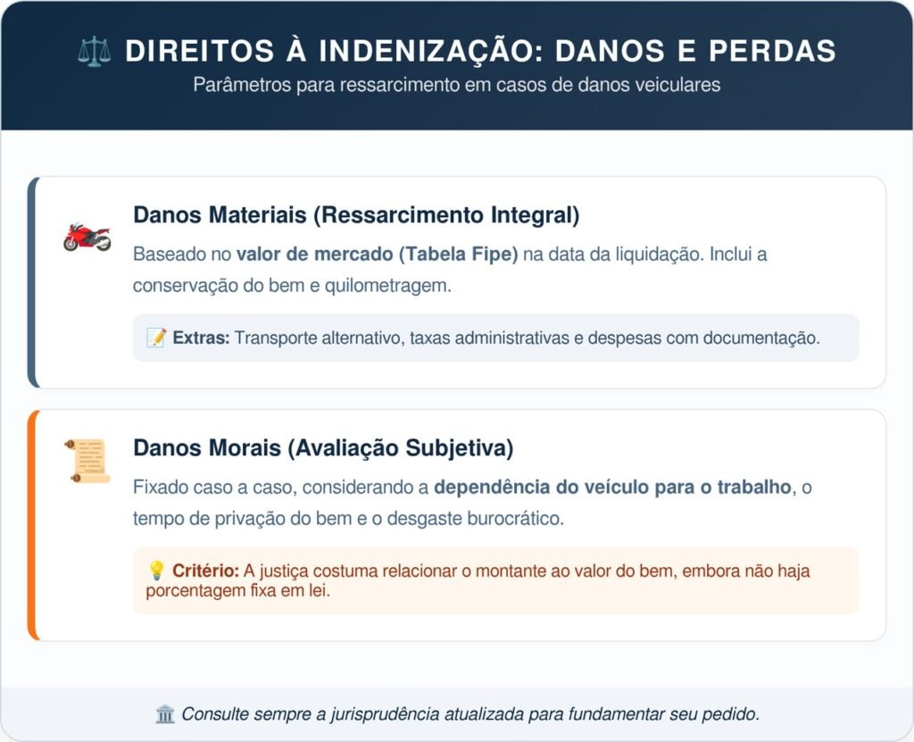 Motorista tem sua moto apreendida, pagou para recuperar e descobriu que a polícia tinha perdido sua moto, justiça exige indenização do Estado