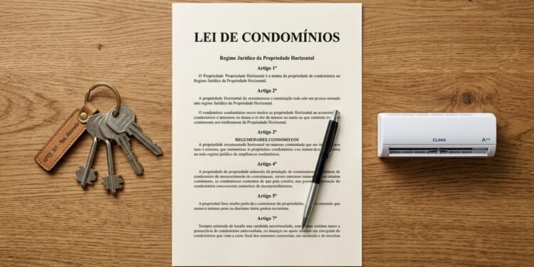 Nova lei aperta regras para ar-condicionado em apartamentos e quem instalar sem permissão pode pagar multa e até remover o aparelho