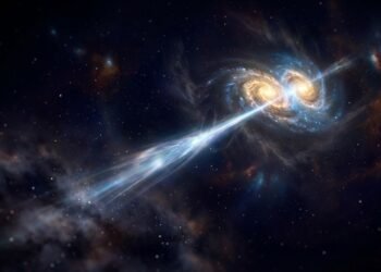 Astrônomos detectam sinal de feixe de laser de alta potência a 8 bilhões de anos-luz de distância