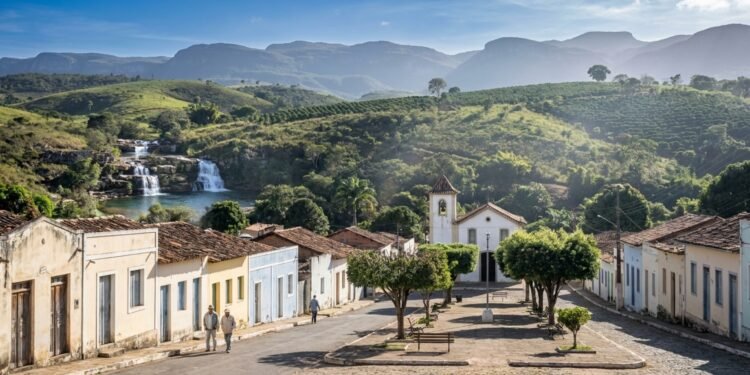 A cidade mais alta e gelada do Nordeste com clima de serra e cachoeiras que surpreendem por não parecer Bahia