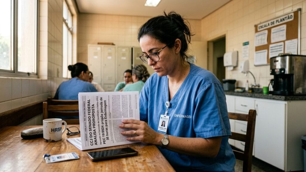 Redução da jornada de trabalho de 44 para 36 horas ganha força e pode transformar o cálculo do piso salarial no Brasil