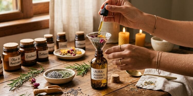 Como fazer óleo corporal perfumado em casa e deixar sua pele macia e cheirosa