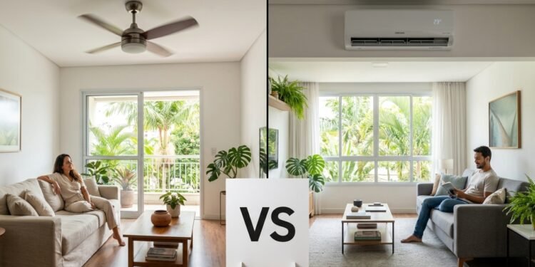 Ventilador vs ar-condicionado: As dicas práticas de climatização que garantem o frescor