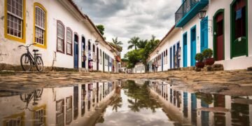 Cidade colonial reconhecida mundialmente tem 65 ilhas e ruas que alagam na lua cheia por design dos engenheiros do século 18