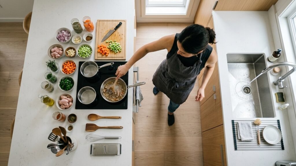 Pessoas que limpam a louça enquanto cozinham têm estes comportamentos reveladores, segundo a psicologia