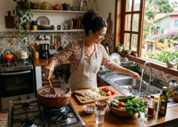 Pessoas que limpam a louça enquanto cozinham têm estes comportamentos reveladores, segundo a psicologia