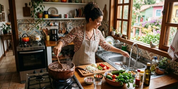Pessoas que limpam a louça enquanto cozinham têm estes comportamentos reveladores, segundo a psicologia