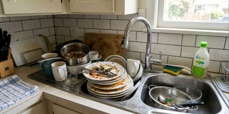 Pessoas que deixam louça suja na pia sem lavar geralmente apresentam esses 10 comportamentos