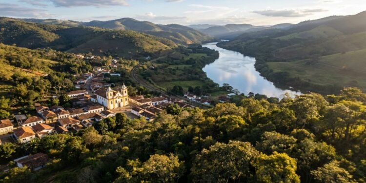 A primeira matriz de Minas Gerais e a 1ª linha férrea do Brasil: o vilarejo a 32 km de Belo Horizonte que guarda 335 anos de história