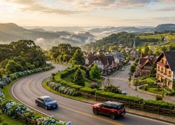 A Rota Romântica: o circuito de estrada mais fotogênico do Brasil para quem ama frio, jardins, cultura europeia e chocolate