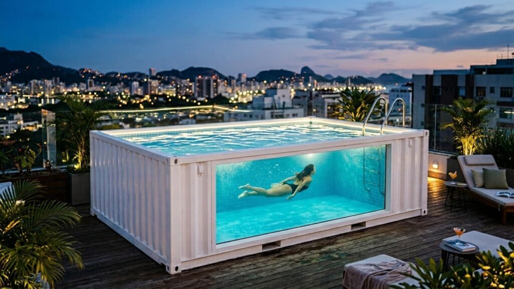 Nem jacuzzi, nem piscina tradicional: a nova tendência minimalista, mais elegante e acessível para ter em casa