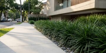 Nem flores caras, nem jardins elaborados: a planta simples que cria um visual sofisticado na calçada da sua casa