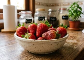 Como conservar morangos frescos na geladeira por mais mais dias