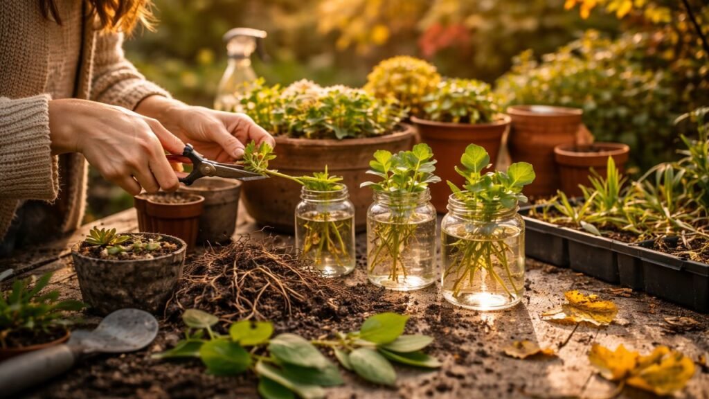 Por que tantas pessoas escolhem o outono para multiplicar plantas com mais sucesso