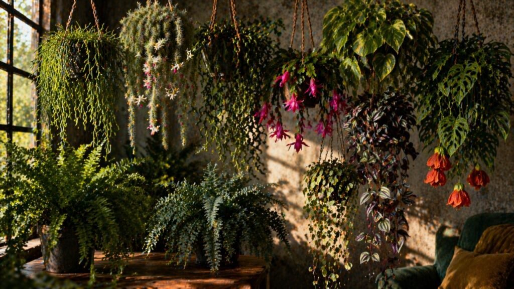 Plantas pendentes brasileiras que ajudam a transformar a casa com mais charme e leveza