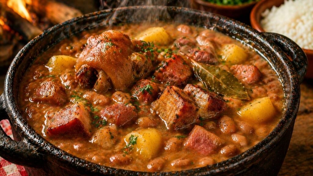 Esse feijão caipira com sabor de comida de vó faz qualquer almoço ficar mais especial