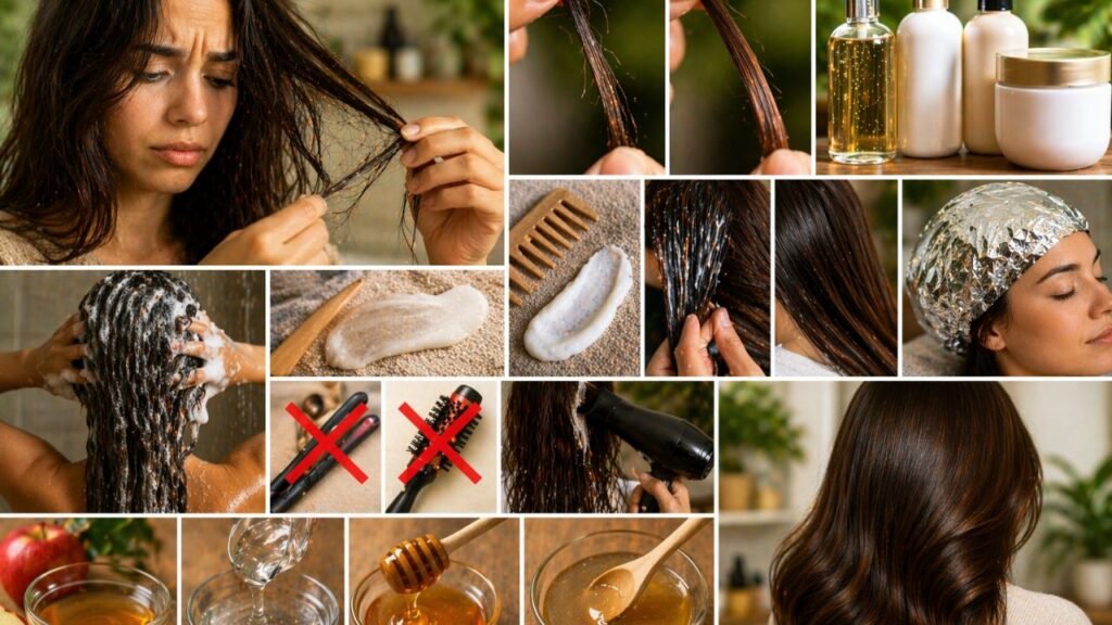 Quebra capilar nunca mais com cuidados certos para recuperar cabelo elástico e frágil