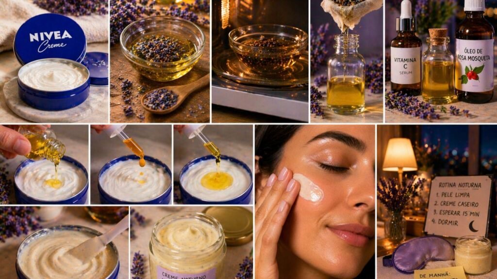 Misture isso no creme e tenha uma pele mais hidratada e viçosa durante a noite