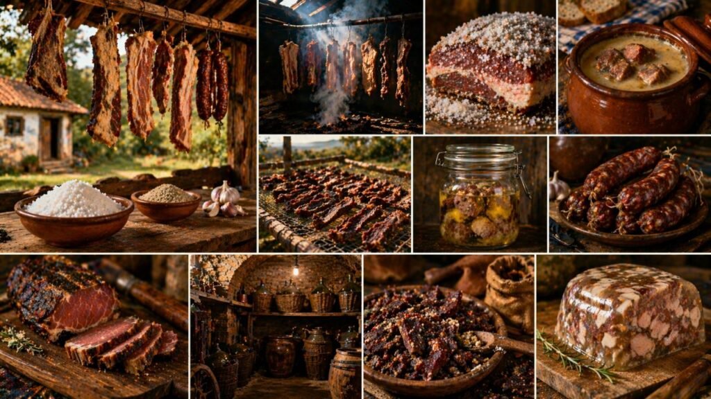 O jeito antigo de conservar carne ainda impressiona pela inteligência e pela eficiência