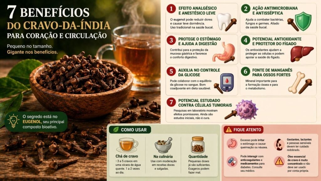 Esses 7 pontos ajudam a entender por que o cravo-da-índia segue tão valorizado até hoje