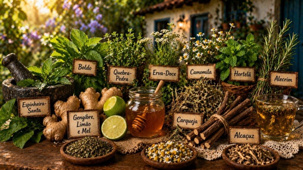 10 remédios caseiros que sua avó usava no quintal e que hoje quase ninguém lembra no Brasil