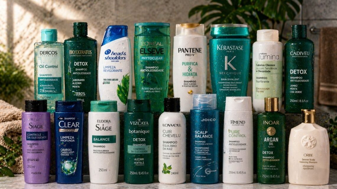 Tem shampoo que parece resolver, mas deixa o cabelo ainda mais oleoso ...
