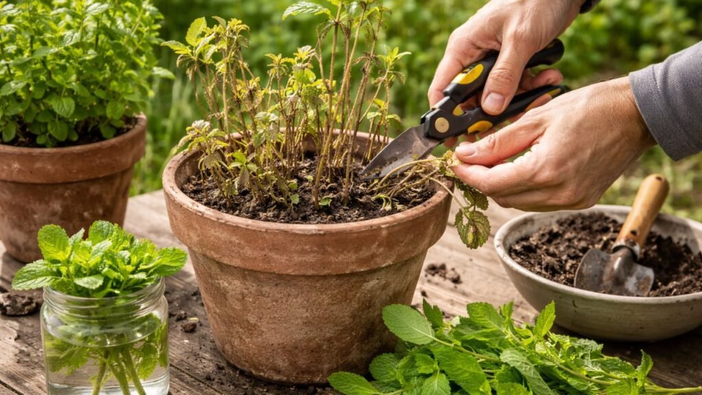 Sua hortelã está murcha? Esses cuidados ajudam a recuperar a planta e fortalecer o crescimento