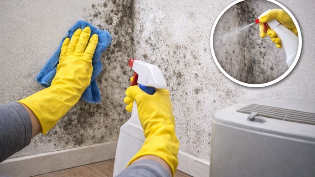 Mofo na parede sempre volta quando a limpeza ignora a umidade que sustenta o problema