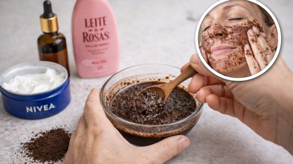 Misturinha caseira com café pode ajudar a renovar a pele e deixar o toque mais macio