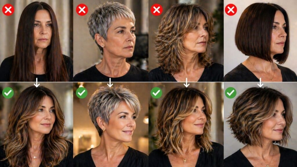 Os piores cortes de cabelo depois dos 50 que podem pesar no visual e tirar leveza do rosto hoje