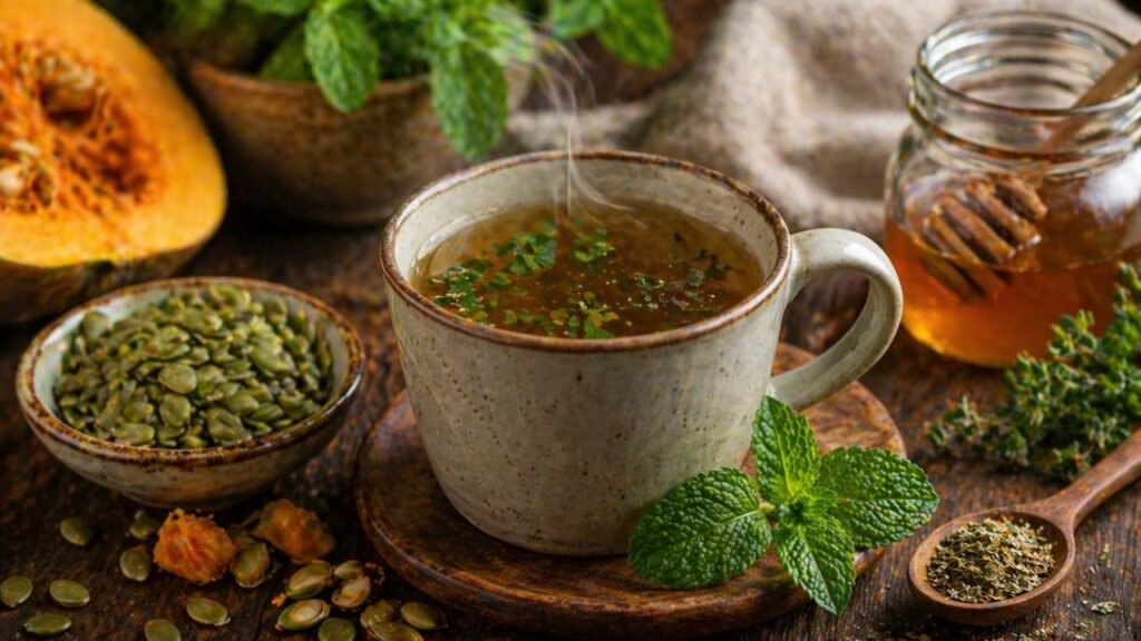 Chá caseiro para idosos reúne ingredientes simples e um cuidado que aquece a rotina em casa