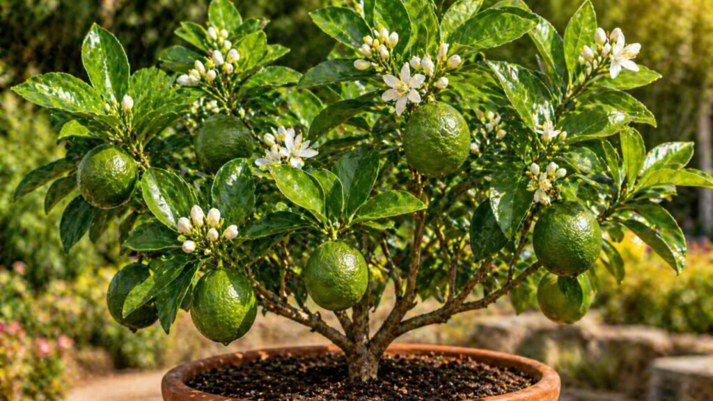 Seu limoeiro cresce mas não floresce? O erro pode estar na forma de regar a planta