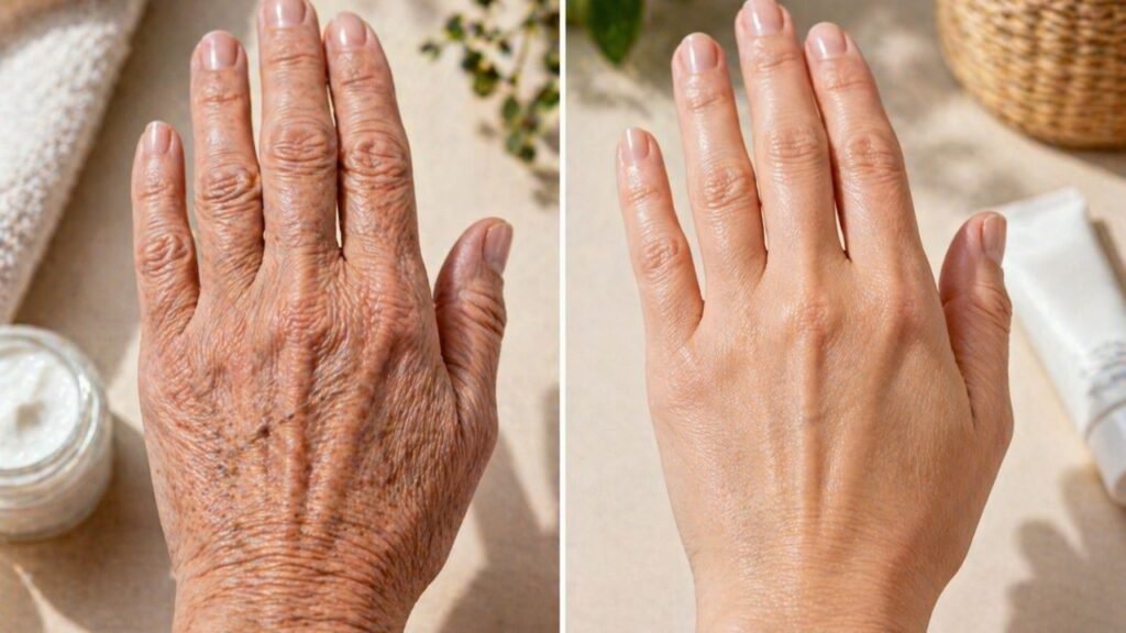 O que realmente envelhece as mãos e como cuidar melhor da pele fina e marcada